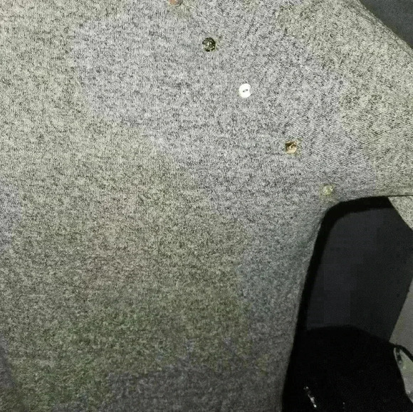 Coin 1804 Womans Long Sleeve Gray Top Size Xl - Picture 3 of 14